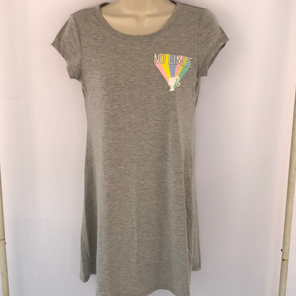 Barbie no limits gray dress size 10-12